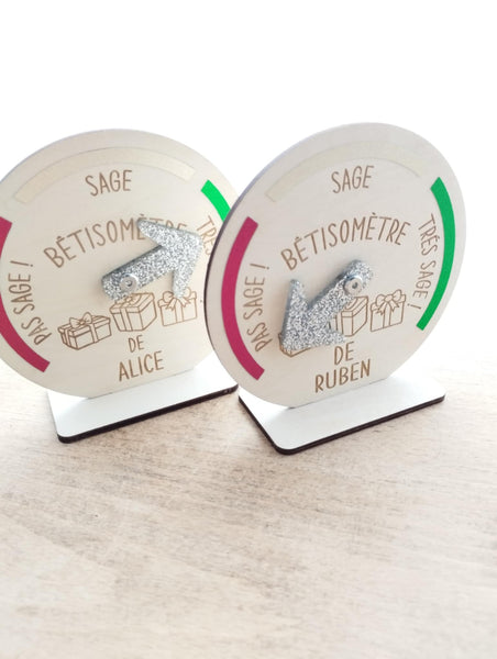 Bêtisomètre de Noël / Baromètre enfants sages