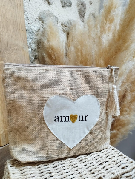 Pochette Amour spéciale saint valentin ♥ / Cadeau personnalisé saint valentin ♥