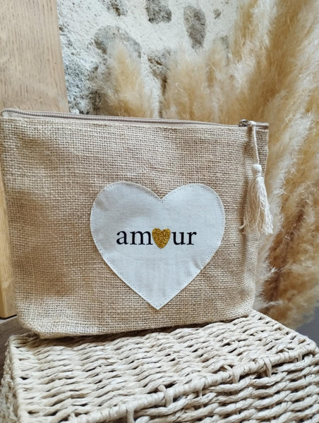 Pochette Amour spéciale saint valentin ♥ / Cadeau personnalisé saint valentin ♥