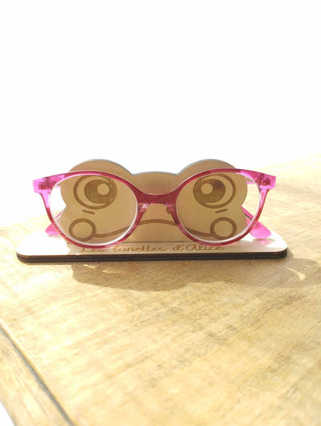 Porte lunettes enfant, thème grenouille