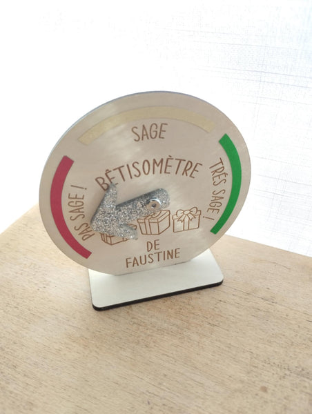Bêtisomètre de Noël / Baromètre enfants sages