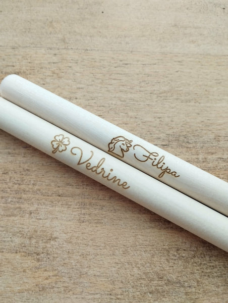 Baguettes de batterie personnalisable