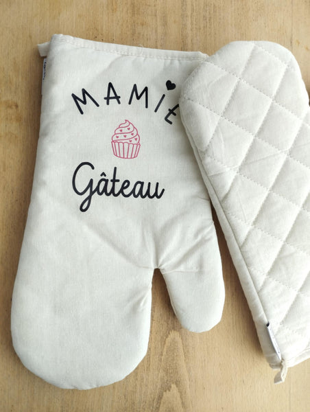 Gant de cuisine fête des Grands-mères
