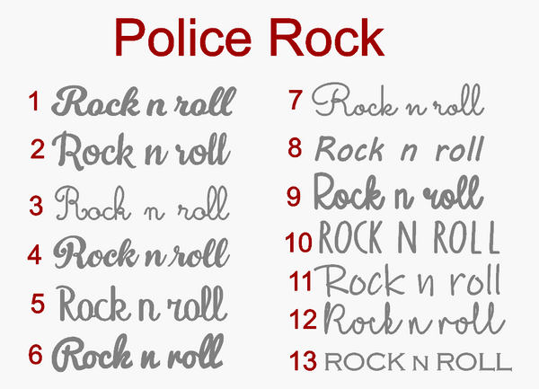 Baguettes de batterie personnalisable