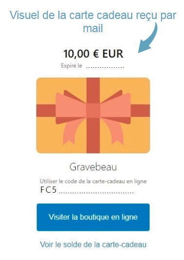 Carte Cadeau Grave Beau