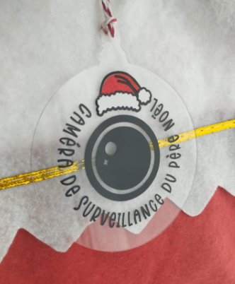 Caméra Magique du Père Noël – Surveille les enfants sages / Caméra de surveillance enfants/ Noël magique caméra