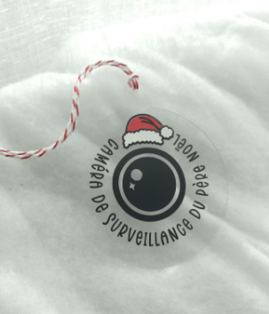 Caméra Magique du Père Noël – Surveille les enfants sages / Caméra de surveillance enfants/ Noël magique caméra