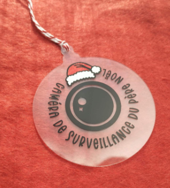 Caméra Magique du Père Noël – Surveille les enfants sages / Caméra de surveillance enfants/ Noël magique caméra