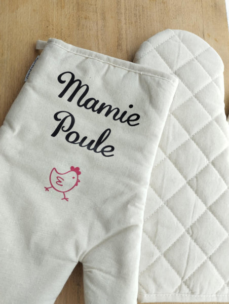Gant de cuisine fête des Grands-mères