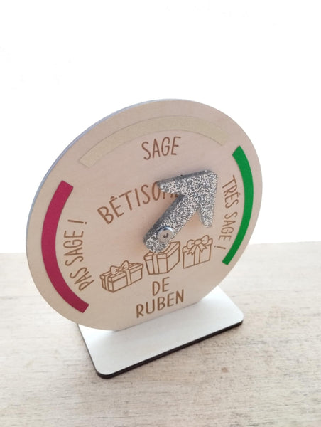 Bêtisomètre de Noël / Baromètre enfants sages