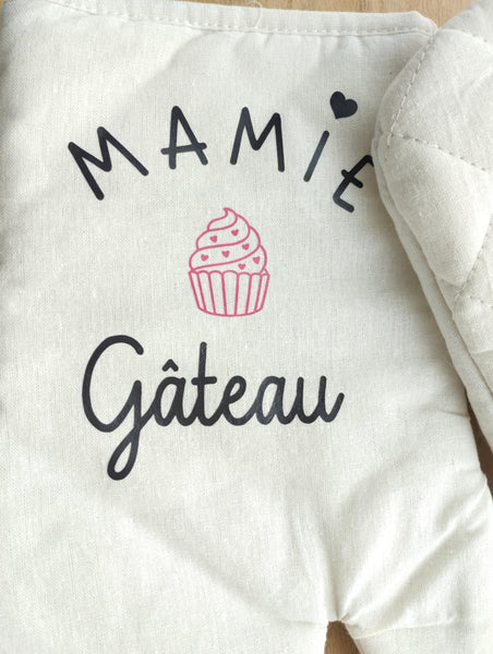 Gant de cuisine fête des Grands-mères