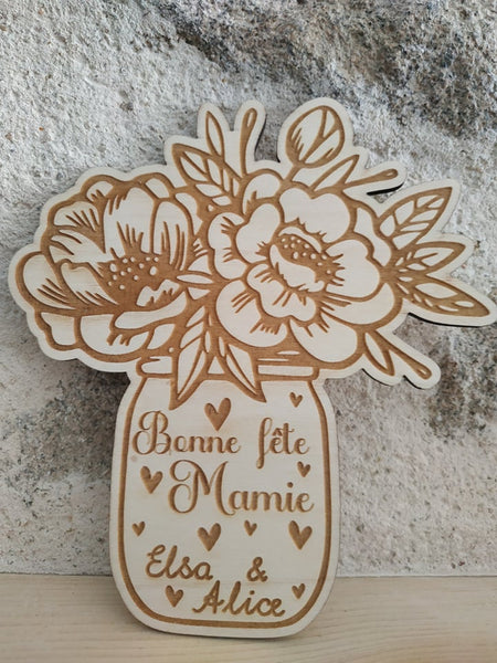 Bouquet de Fleurs "Bonne fête mamie"