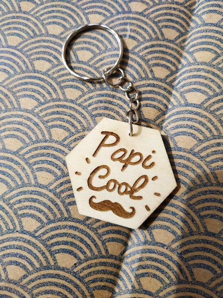 Porte clés "Papi COOL"