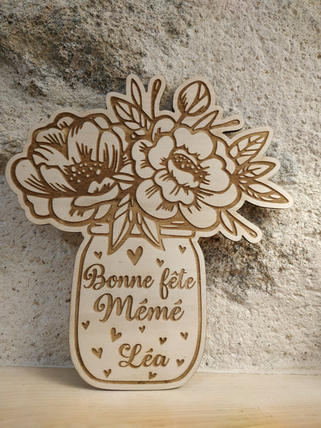 Bouquet de Fleurs "Bonne fête mamie"