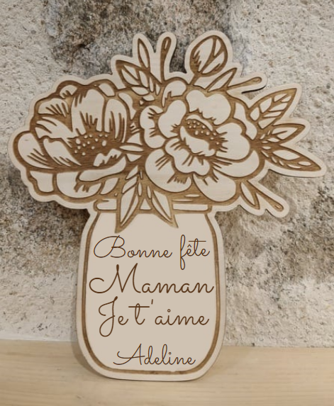 Bouquet de fleurs "Bonne fête Maman"