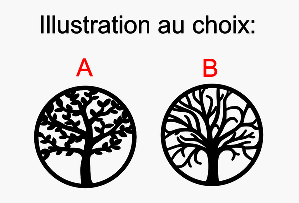 Arbre de vie "Découpé"